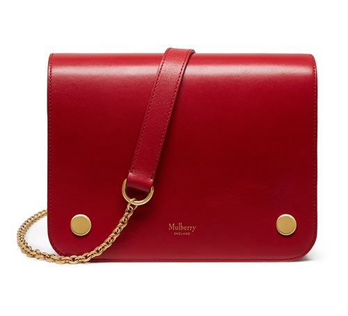 Clifton in Scarlet Crossboarded Calf